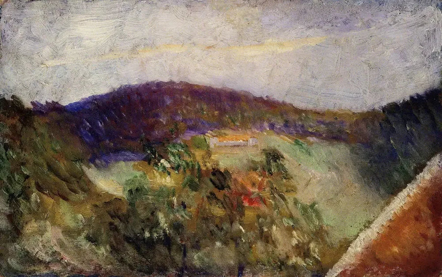Vista desde Hauketo - Edvard Munch