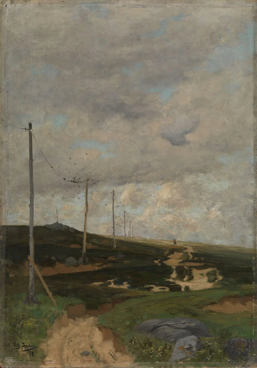 Vista desde Jürgen - Frits Thaulow