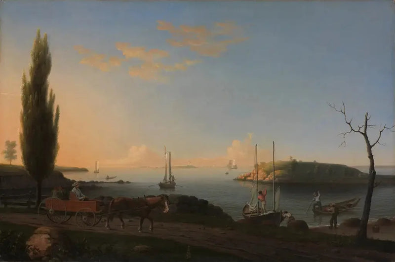 Vista desde Kettle Cove, Manchester-by-the-Sea - Fitz Henry Lane