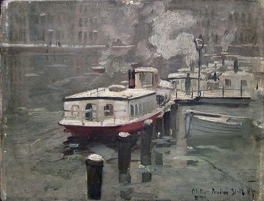 Vista desde el Alster - Frits Thaulow