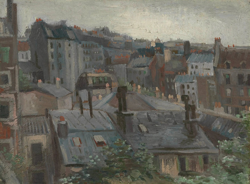 Vista desde el taller de Vincent - Vincent van Gogh