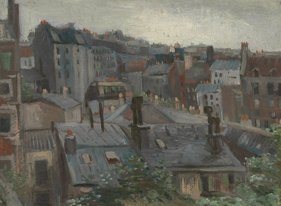 Vista desde el taller de Vincent - Vincent van Gogh