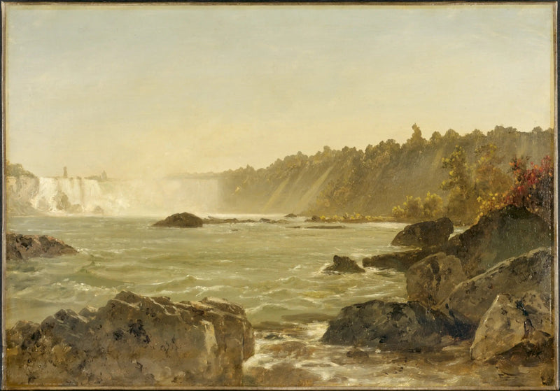 Vista de las cataratas del Niágara - John Frederick Kensett