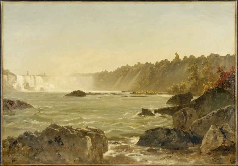 Vista de las cataratas del Niágara - John Frederick Kensett