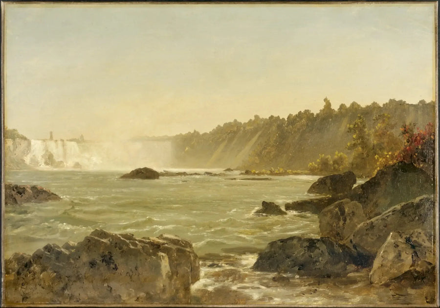 Vista de las cataratas del Niágara - John Frederick Kensett