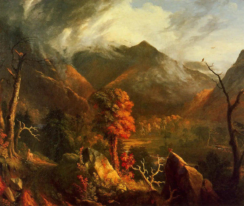 Vista de las Montañas Blancas - Thomas Cole