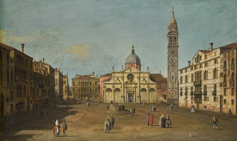 Vista del Campo Santa Maria Formosa - Canaletto
