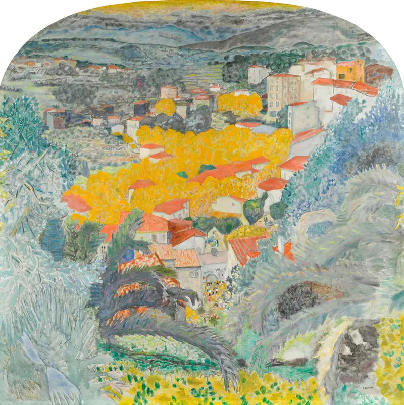 Vista de Cannet - Pierre Bonnard