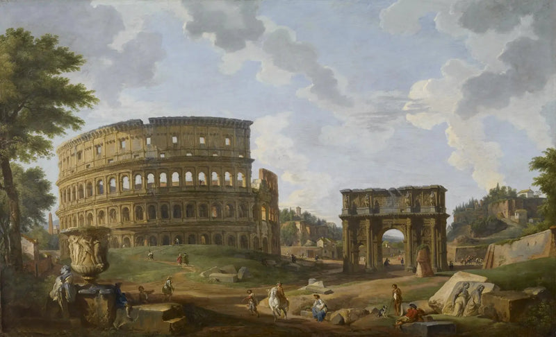 Vista del Coliseo - Giovanni Paolo Panini