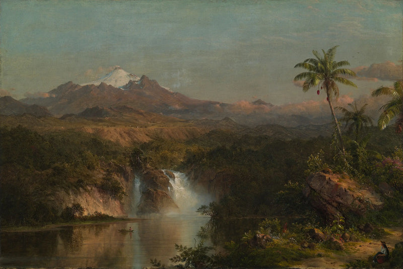 Vista del Cotopaxi - Frederic Edwin Church