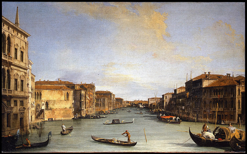 Vista del Gran Canal - Canaletto
