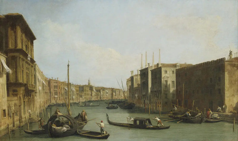 Vista del Gran Canal - Canaletto