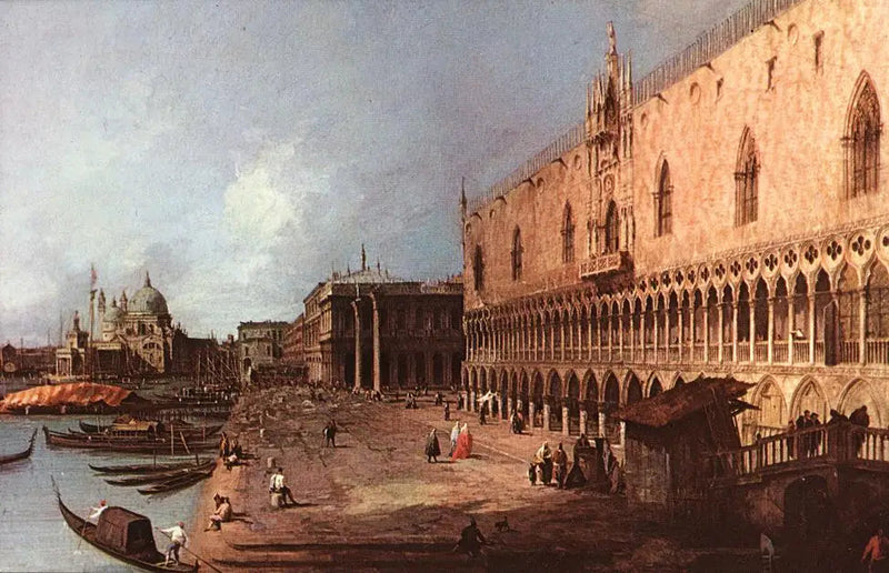 Vista del Molo, Venecia - Canaletto