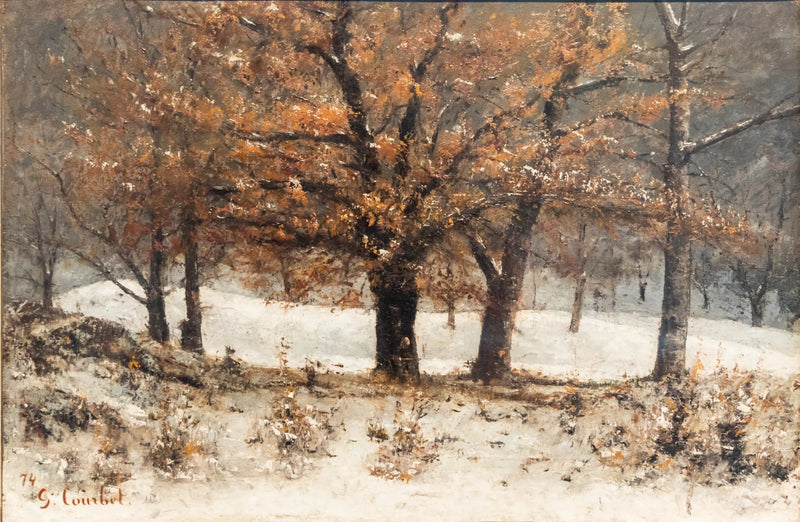 Vista del Parque de las Crestas sobre Clarens - Gustave Courbet