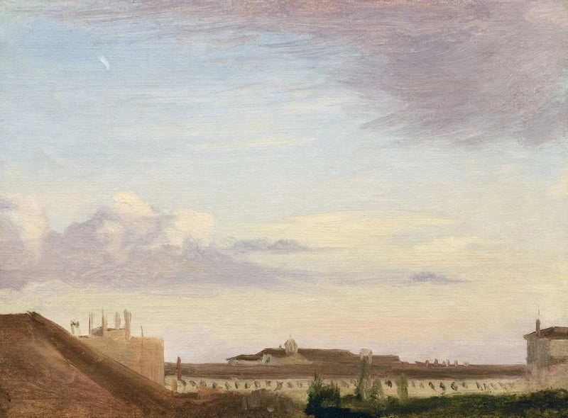 Vista del Quirinal - Edgar Degas