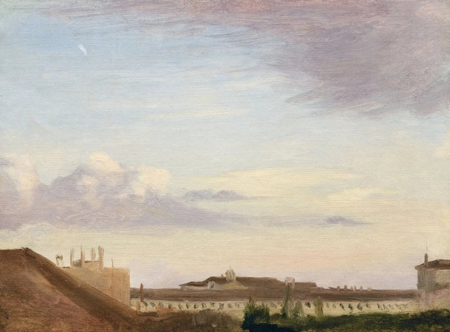 Vista del Quirinal - Edgar Degas