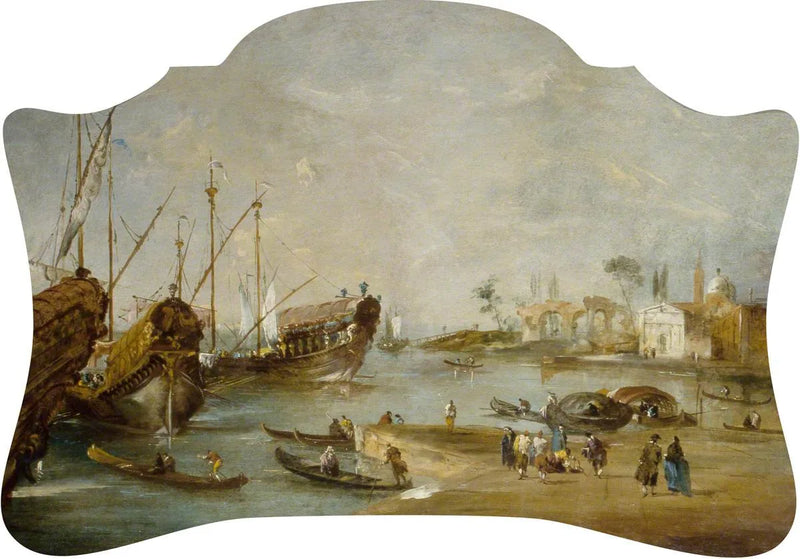 Vista fantástica de Venecia - Francesco Guardi