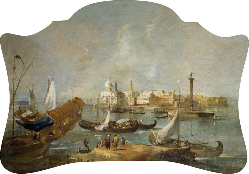Vista fantástica de Venecia - Francesco Guardi
