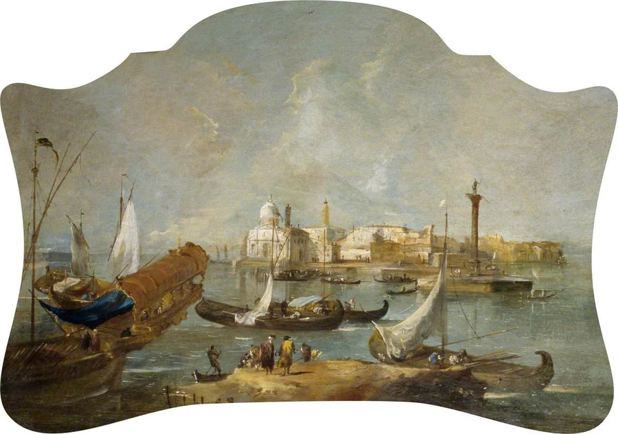 Vista fantástica de Venecia - Francesco Guardi