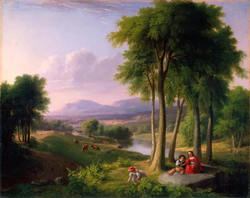 Vista cerca de Rutland, Vermont - Asher Brown Durand