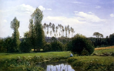 Reproduction du tableau « Vue prise à Rouelles - Claude Monet » par Alpha Reproduction en peinture à l’huile