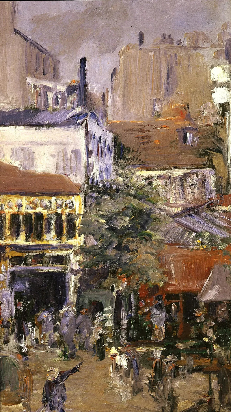 Vista de la Plaza Clichy - Édouard Manet