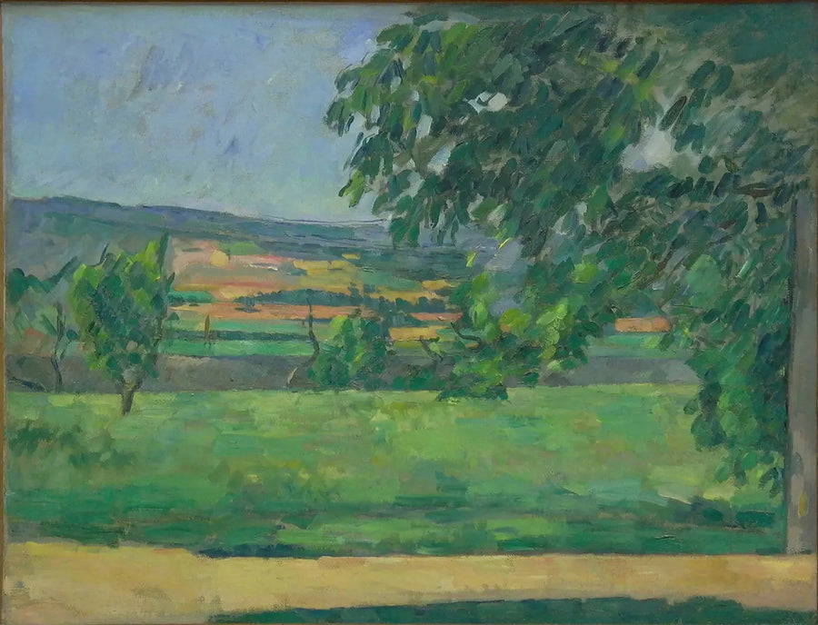 Vista tomada desde el Jas de Bouffan - Paul Cézanne