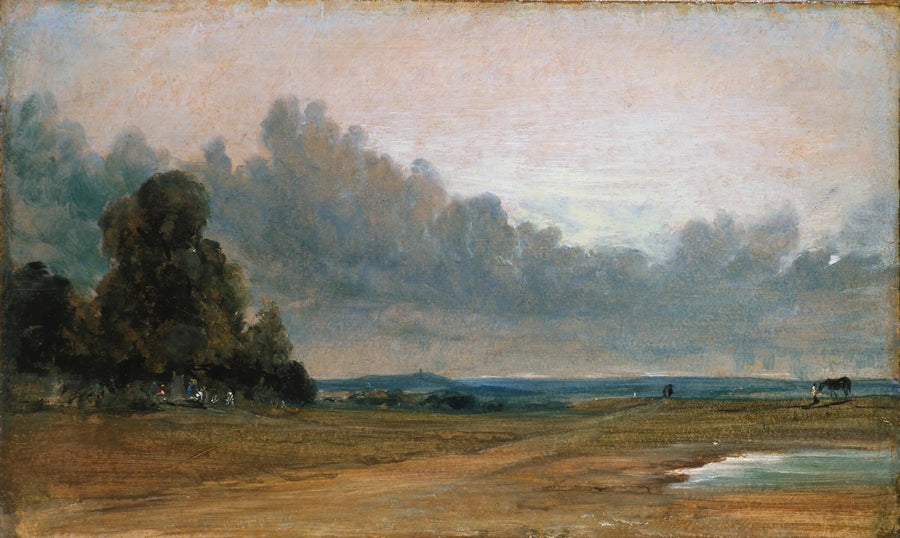 Vista de Hampstead Heath con Harrow a lo lejos - John Constable