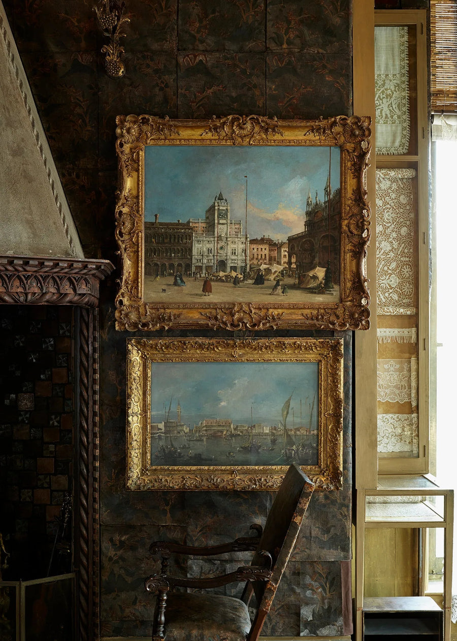 Vista de la Riva degli Schiavoni y la Piazzetta - Francesco Guardi