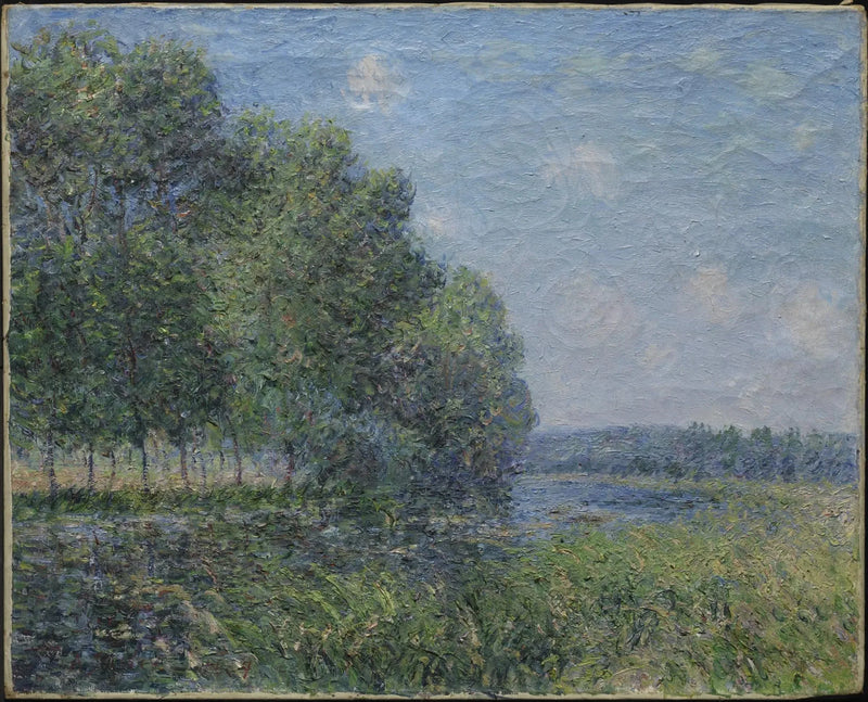 Vista del río - Alfred Sisley