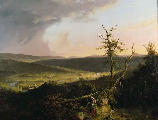 Vista sobre la Schoharie - Thomas Cole