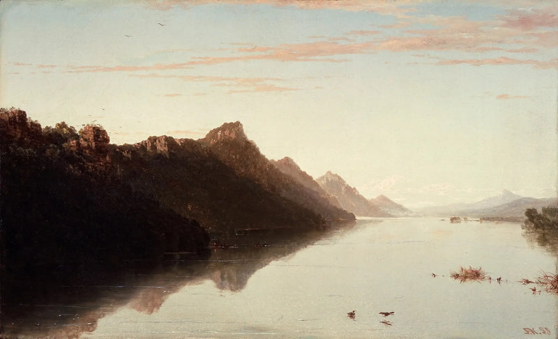 Vista del Alto Misisipi - John Frederick Kensett