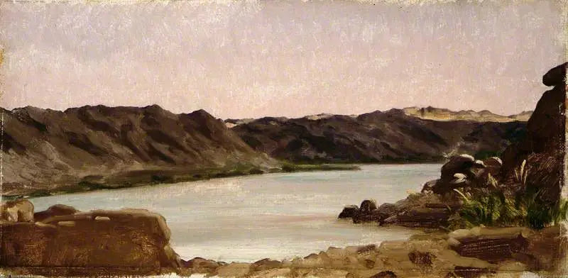 Vista del Nilo - Frederic Leighton