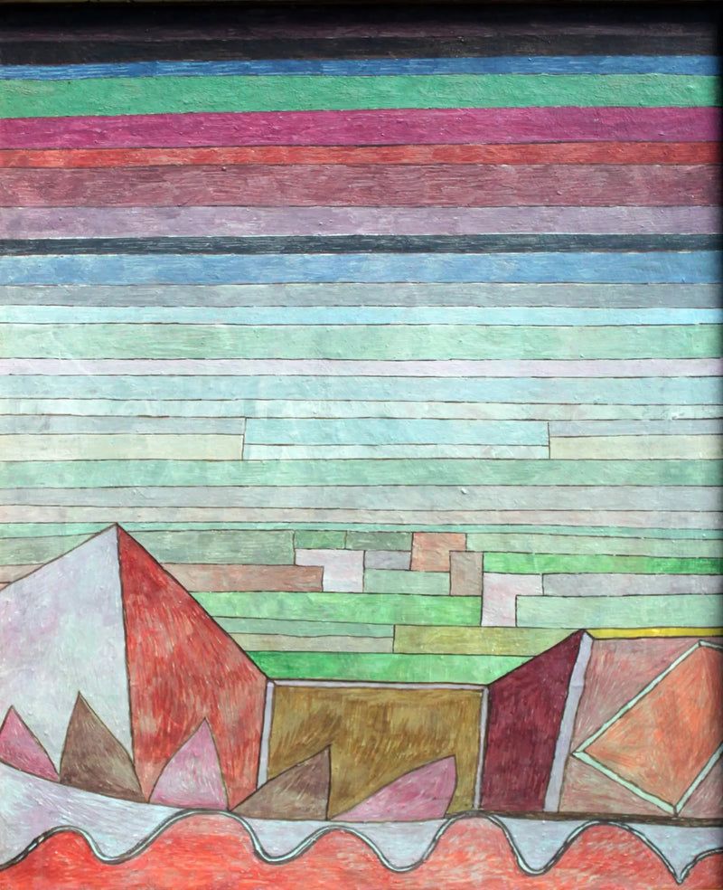 Vista del país fértil - Paul Klee