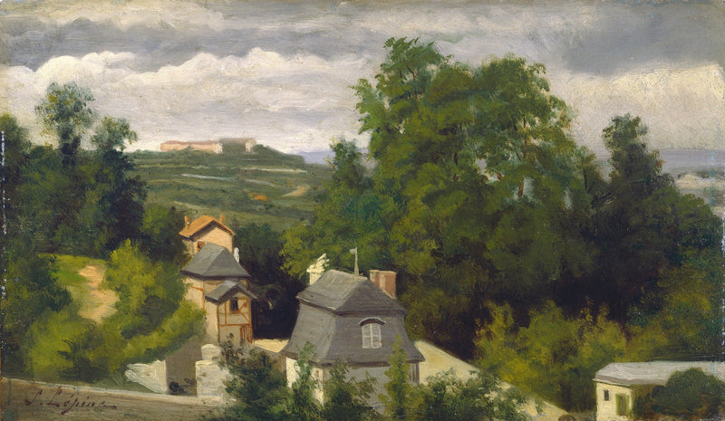 Vista de los alrededores de Caen - Stanislas Lépine