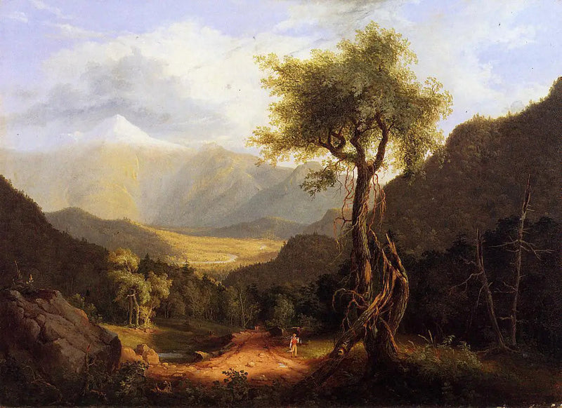 Vista de las Montañas Blancas - Thomas Cole