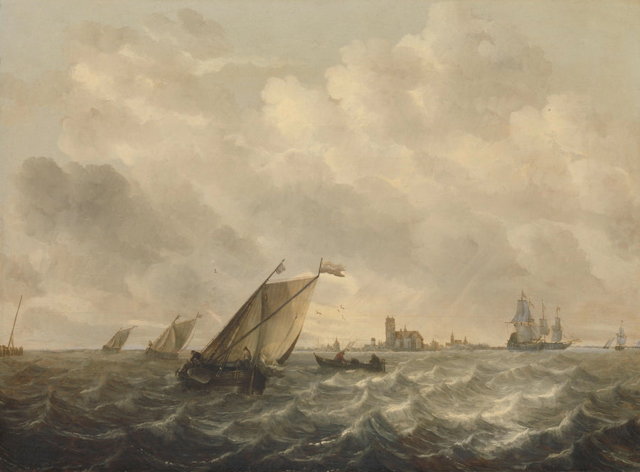 Vue sur la rivière. - Abraham van Beijeren