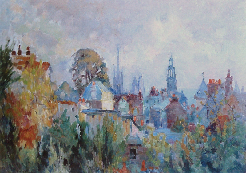 Vista de Rouen - Robert Antoine Pinchon