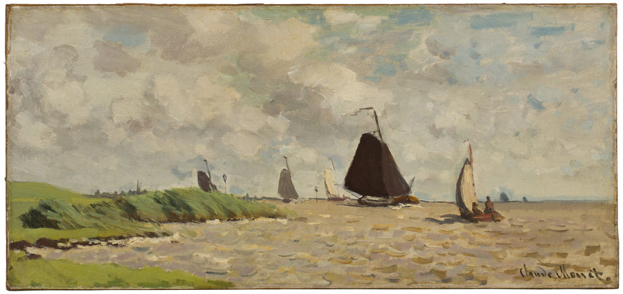 Vista de Voorzan - Claude Monet