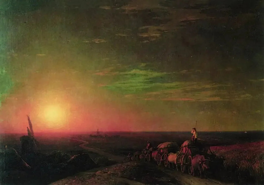 Vagones Chumaks - Ivan Aïvazovski