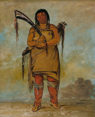 Wáh-chees un Brave - George Catlin - Alpha Reproduction