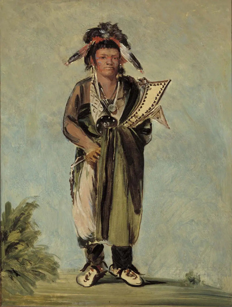 Wah-kón-ze-kaw, El Serpiente - George Catlin