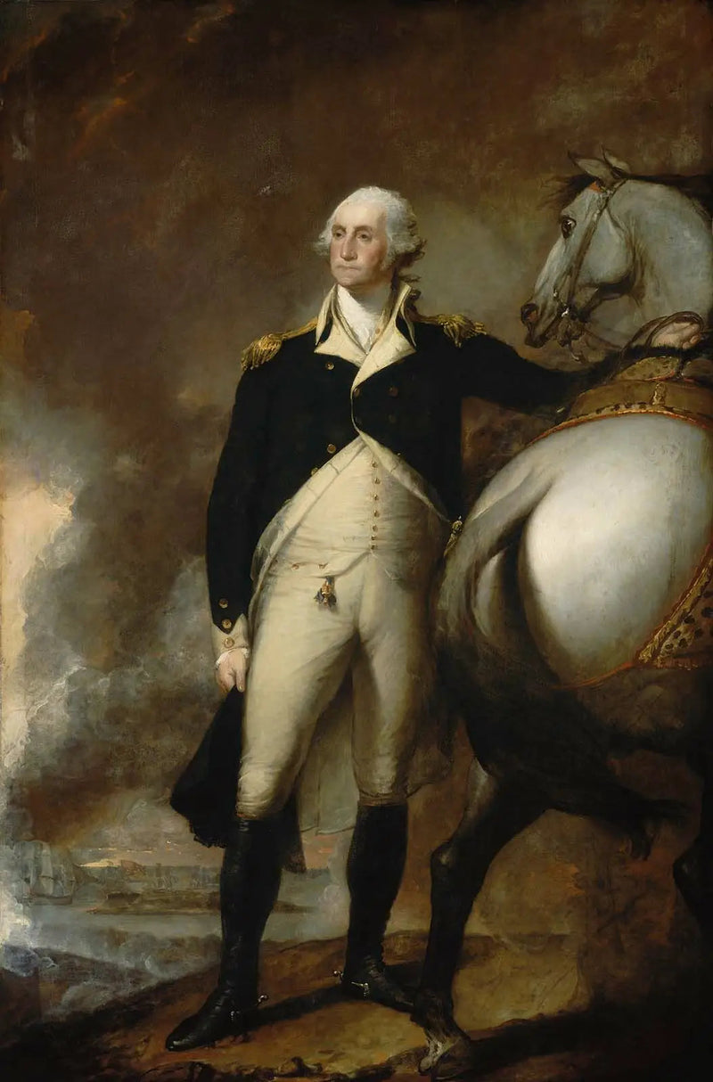 Washington en Colinas de Dorchester - Gilbert Stuart