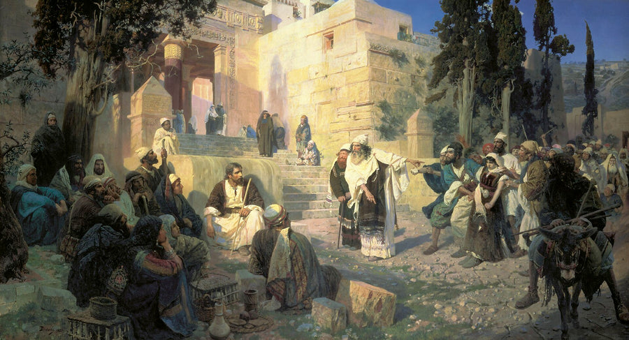 Le Christ et la pécheresse - Vassili Polenov