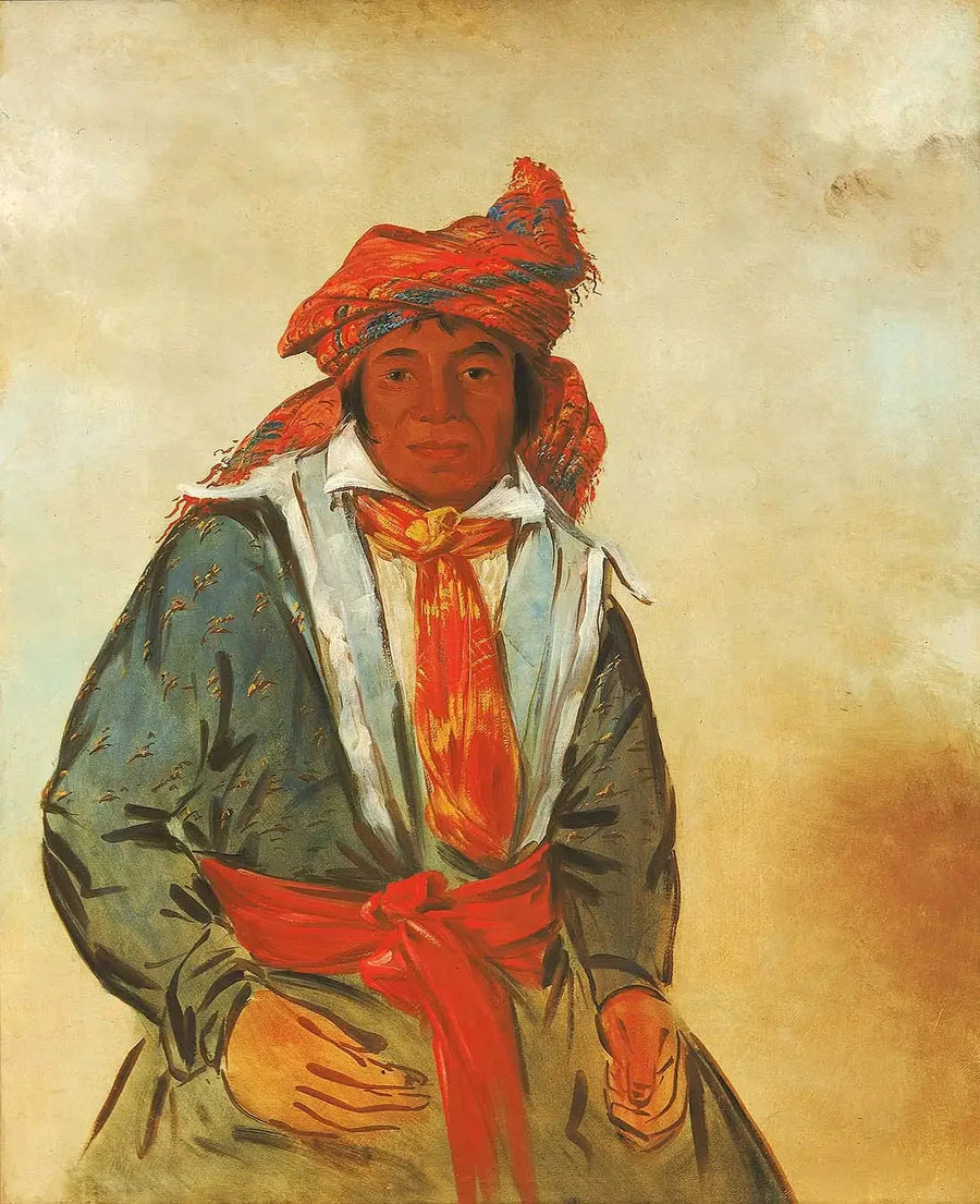 Wat-ál-le-go, un Valiente - George Catlin