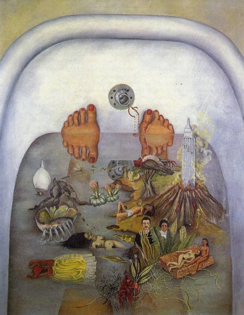 Ce que l’eau m’a donné - Frida Kahlo