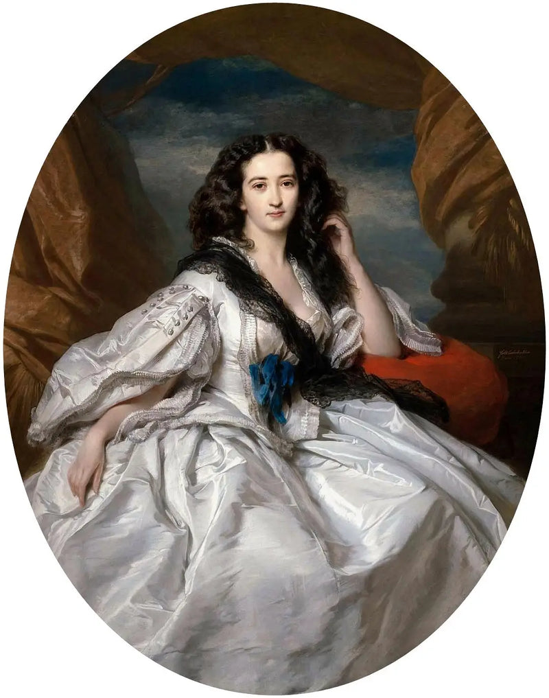 Wiencyzyslawa Barczewska, Madame de Jurjewicz - Franz Xaver Winterhalter