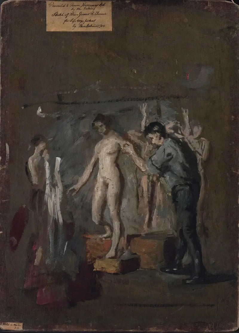 William Rush y su modelo - Thomas Eakins