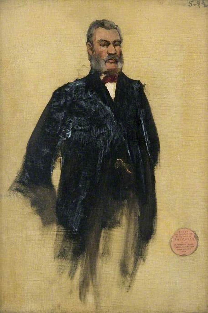 William Wilson (boceto) – John Lavery
