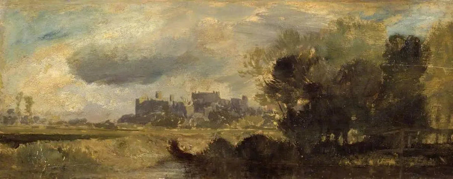 Castillo de Windsor desde los prados - J. M. W. Turner